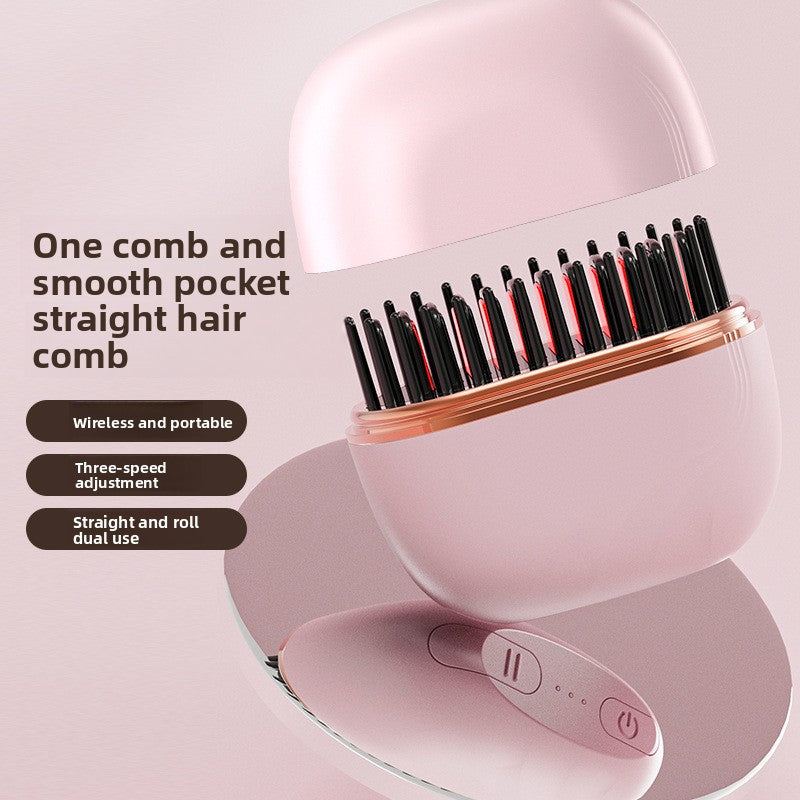 🔥 LAST DAY PROMOTION - 50%OFF 🔥 Mini Cordless Hair Straightener Comb