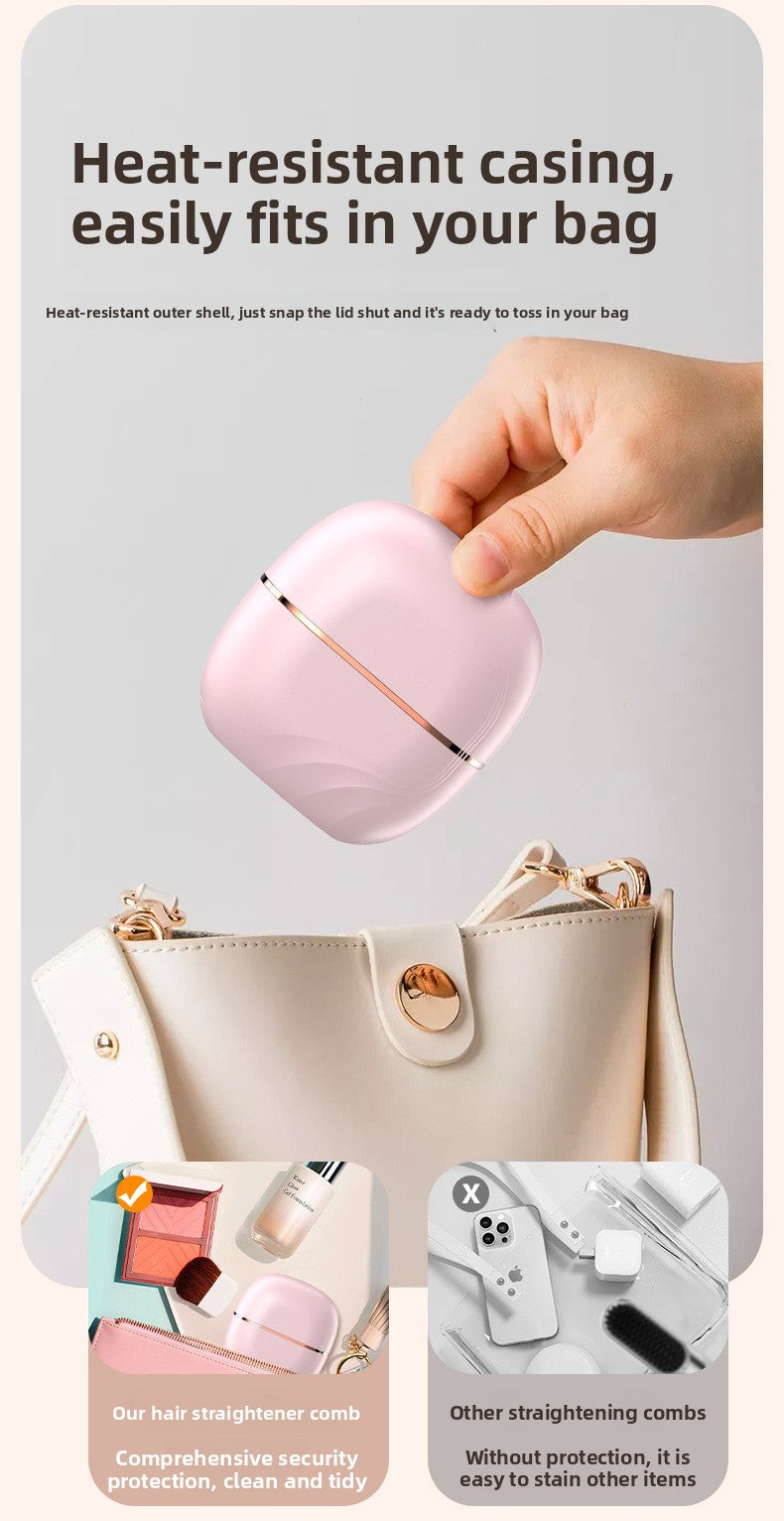 🔥 LAST DAY PROMOTION - 50%OFF 🔥 Mini Cordless Hair Straightener Comb